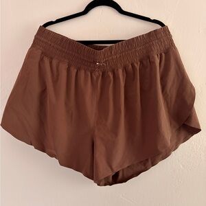 YPB from Abercrombie split side athletic shorts